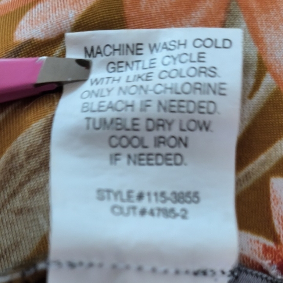 Floral Cowl Neck Top - Picture 6 of 6